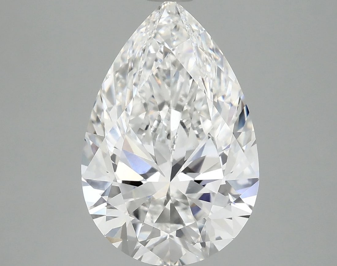 Loose Diamond - PEAR 4.02ct E VVS2: Loose Diamond - PEAR 4.02ct E VVS2 Source: This is a real non-mined Diamond that has been grown in a lab Shape: PEAR Carats: 4.02 Color: E Clarity: VVS2 Certification: IGI Video: Video Link