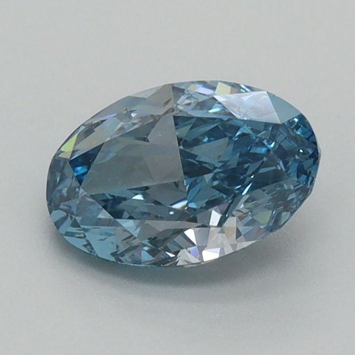 Loose Diamond - OVAL 1.02ct Fancy Vivid Blue VS2: Loose Diamond - OVAL 1.02ct Fancy Vivid Blue VS2 Source: This is a real non-mined Diamond that has been grown in a lab Shape: OVAL Carats: 1.02 Color: Fancy Vivid Blue Certification: IGI Video: