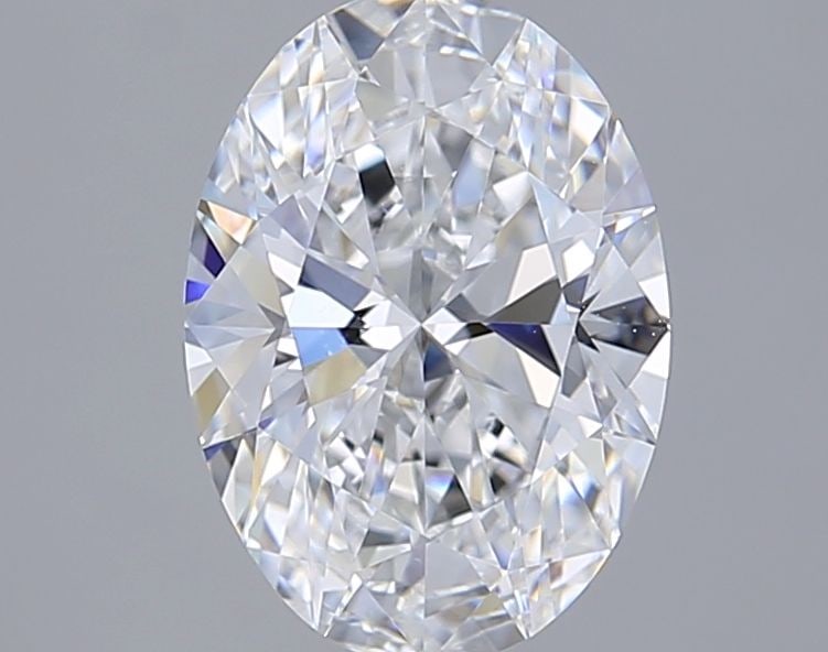 Loose Diamond - OVAL 2.13ct E VVS1: Loose Diamond - OVAL 2.13ct E VVS1 Source: This is a real non-mined Diamond that has been grown in a lab Shape: OVAL Carats: 2.13 Color: E Clarity: VVS1 Certification: IGI Video: