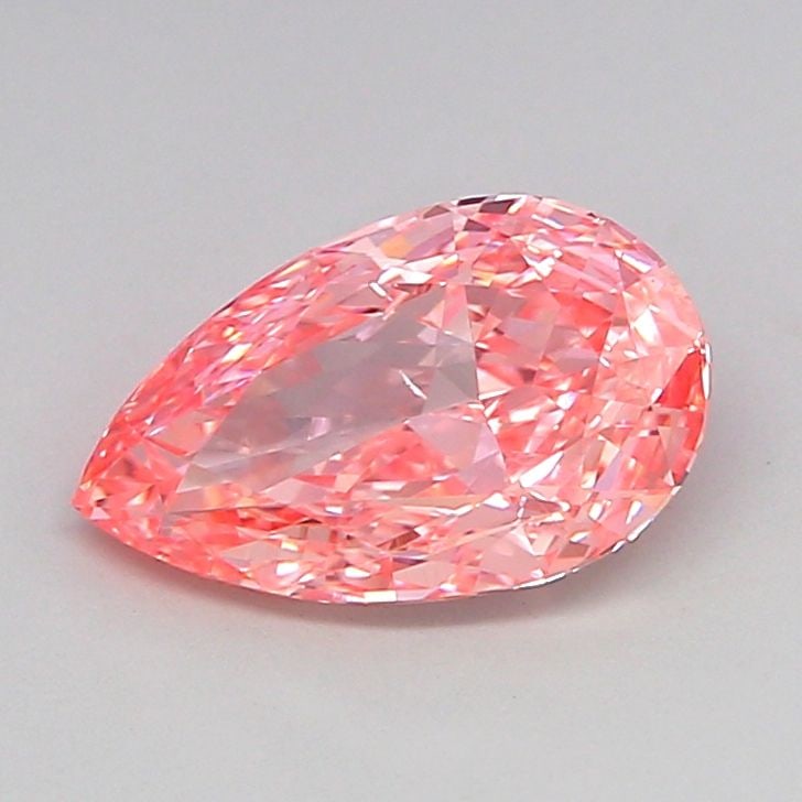 Loose Diamond - PEAR 1.5ct Fancy Vivid Pink VS2: Loose Diamond - PEAR 1.5ct Fancy Vivid Pink VS2 Source: This is a real non-mined Diamond that has been grown in a lab Shape: PEAR Carats: 1.5 Color: Fancy Vivid Pink Certification: IGI Video: