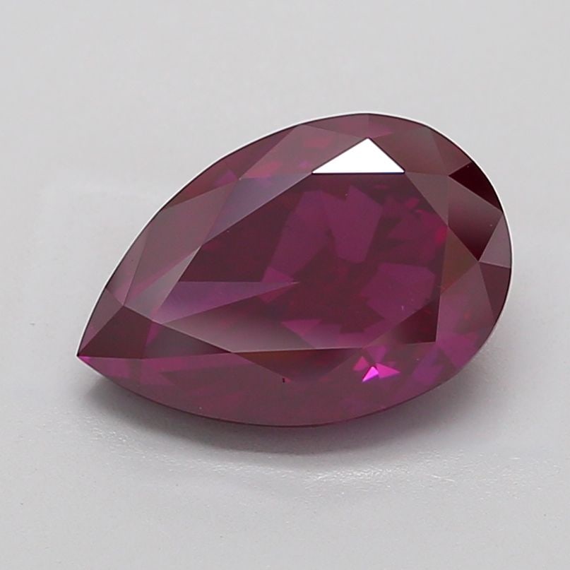 Loose Diamond - PEAR 5.02ct Fancy Deep Pink VS1: Loose Diamond - PEAR 5.02ct Fancy Deep Pink VS1 Source: This is a real non-mined Diamond that has been grown in a lab Shape: PEAR Carats: 5.02 Color: Fancy Deep Pink Certification: IGI Video: