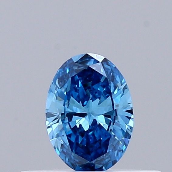 Loose Diamond - OVAL 0.31ct Fancy Vivid Blue VS1: Loose Diamond - OVAL 0.31ct Fancy Vivid Blue VS1 Source: This is a real non-mined Diamond that has been grown in a lab Shape: OVAL Carats: 0.31 Color: Fancy Vivid Blue Certification: IGI Video: