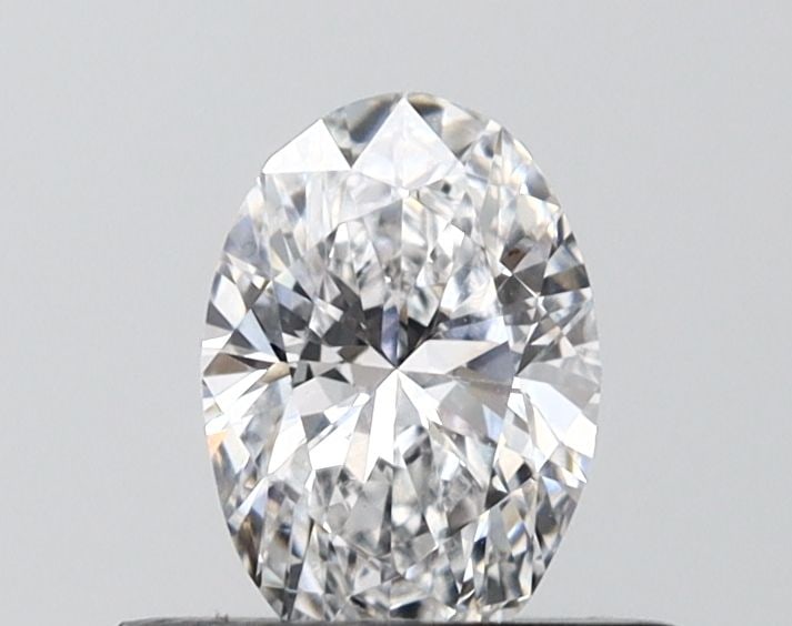 Loose Diamond - OVAL 0.54ct D VVS2: Loose Diamond - OVAL 0.54ct D VVS2 Source: This is a real non-mined Diamond that has been grown in a lab Shape: OVAL Carats: 0.54 Color: D Clarity: VVS2 Certification: IGI Video: