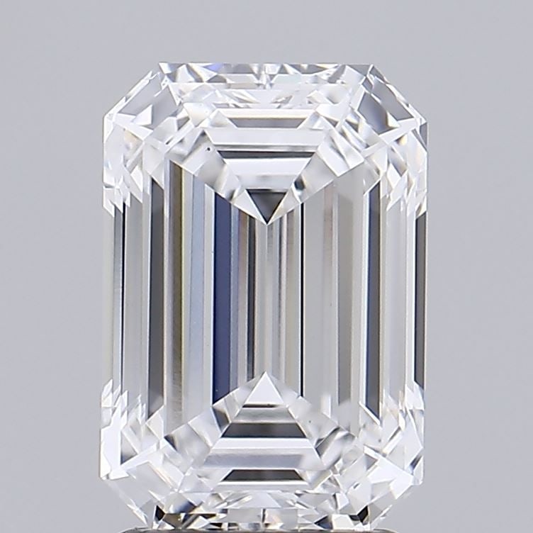 Loose Diamond - EMERALD 2.17ct D VS1: Loose Diamond - EMERALD 2.17ct D VS1 Source: This is a real non-mined Diamond that has been grown in a lab Shape: EMERALD Carats: 2.17 Color: D Clarity: VS1 Certification: IGI Video: