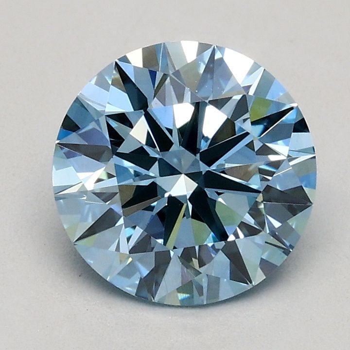 Ideal Loose Diamond - ROUND 1.04ct Fancy Blue VS1: Ideal Loose Diamond - ROUND 1.04ct Fancy Blue VS1 Source: This is a real non-mined Diamond that has been grown in a lab Shape: ROUND Carats: 1.04 Color: Fancy Blue Certification: IGI Video: Video