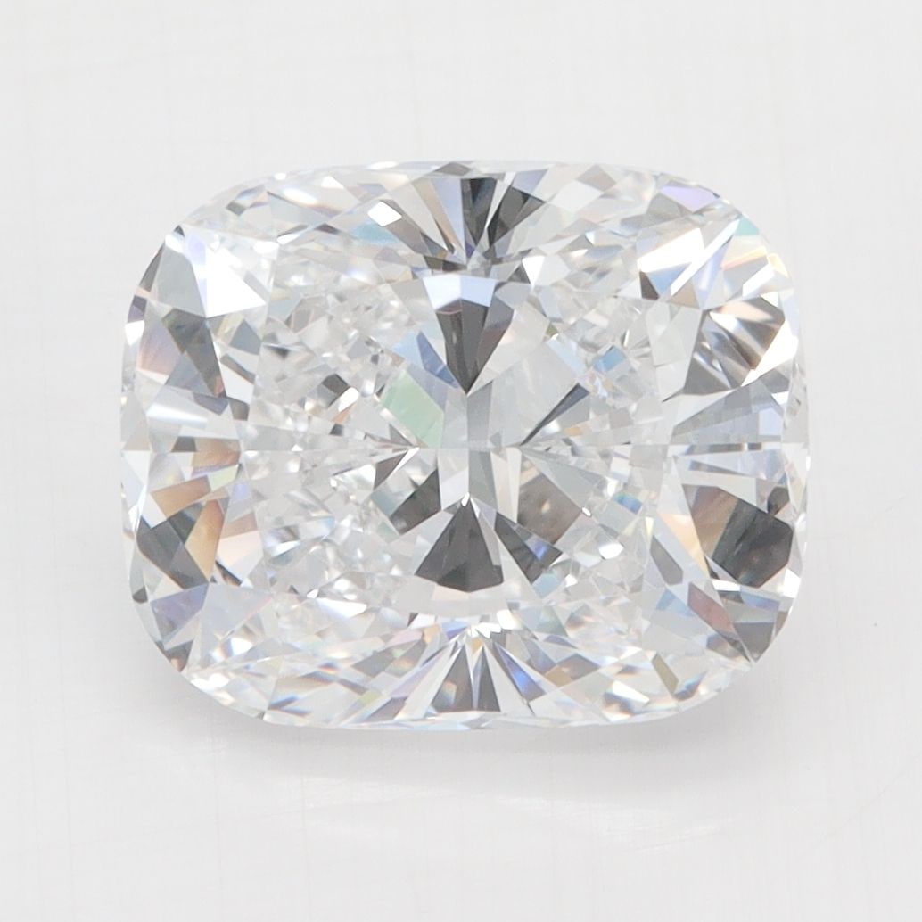 Loose Diamond - CUSHION MODIFIED 4.09ct D IF: Loose Diamond - CUSHION MODIFIED 4.09ct D IF Source: This is a real non-mined Diamond that has been grown in a lab Shape: CUSHION MODIFIED Carats: 4.09 Color: D Clarity: IF Certification: IGI Video: