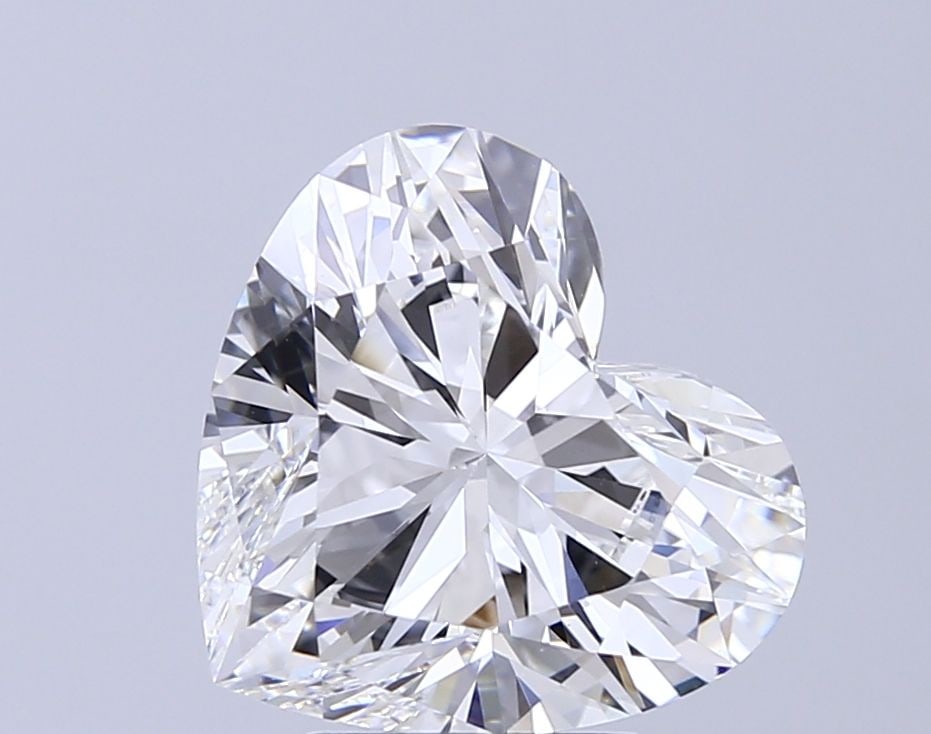 Loose Diamond - HEART 5.08ct E VVS2: Loose Diamond - HEART 5.08ct E VVS2 Source: This is a real non-mined Diamond that has been grown in a lab Shape: HEART Carats: 5.08 Color: E Clarity: VVS2 Certification: IGI Video: