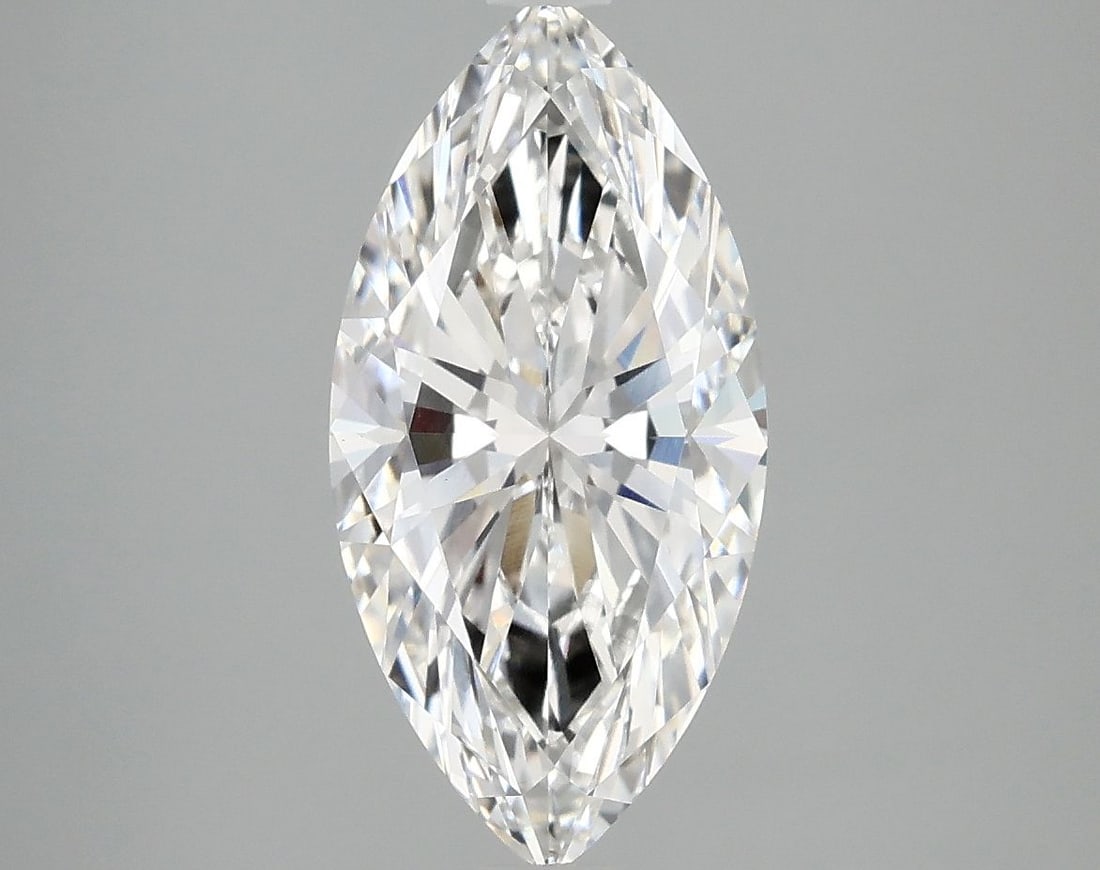 Loose Diamond - MARQUISE 2.5ct F VVS2: Loose Diamond - MARQUISE 2.5ct F VVS2 Source: This is a real non-mined Diamond that has been grown in a lab Shape: MARQUISE Carats: 2.5 Color: F Clarity: VVS2 Certification: IGI Video: