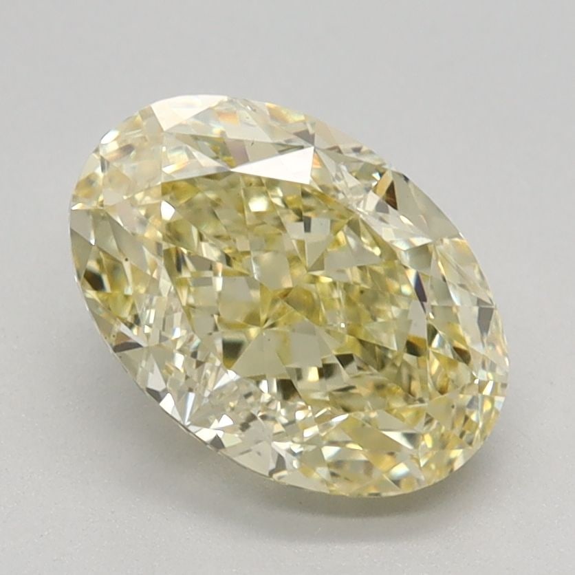 Loose Diamond - OVAL 1.69ct Fancy Intense Yellow VS1: Loose Diamond - OVAL 1.69ct Fancy Intense Yellow VS1 Source: This is a real non-mined Diamond that has been grown in a lab Shape: OVAL Carats: 1.69 Color: Fancy Intense Yellow Certification: IGI Video