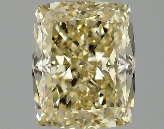 Loose Diamond - CUSHION MODIFIED 2.05ct Fancy Intense Yellow VS1: Loose Diamond - CUSHION MODIFIED 2.05ct Fancy Intense Yellow VS1 Source: This is a real non-mined Diamond that has been grown in a lab Shape: CUSHION MODIFIED Carats: 2.05 Color: Fancy Intense Yellow 