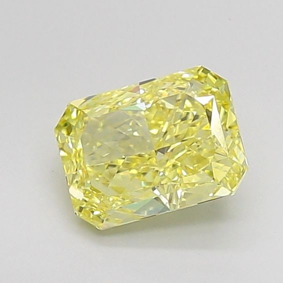 Loose Diamond - RADIANT 2.01ct Fancy Intense Yellow VS1: Loose Diamond - RADIANT 2.01ct Fancy Intense Yellow VS1 Source: This is a real non-mined Diamond that has been grown in a lab Shape: RADIANT Carats: 2.01 Color: Fancy Intense Yellow Certification: IGI