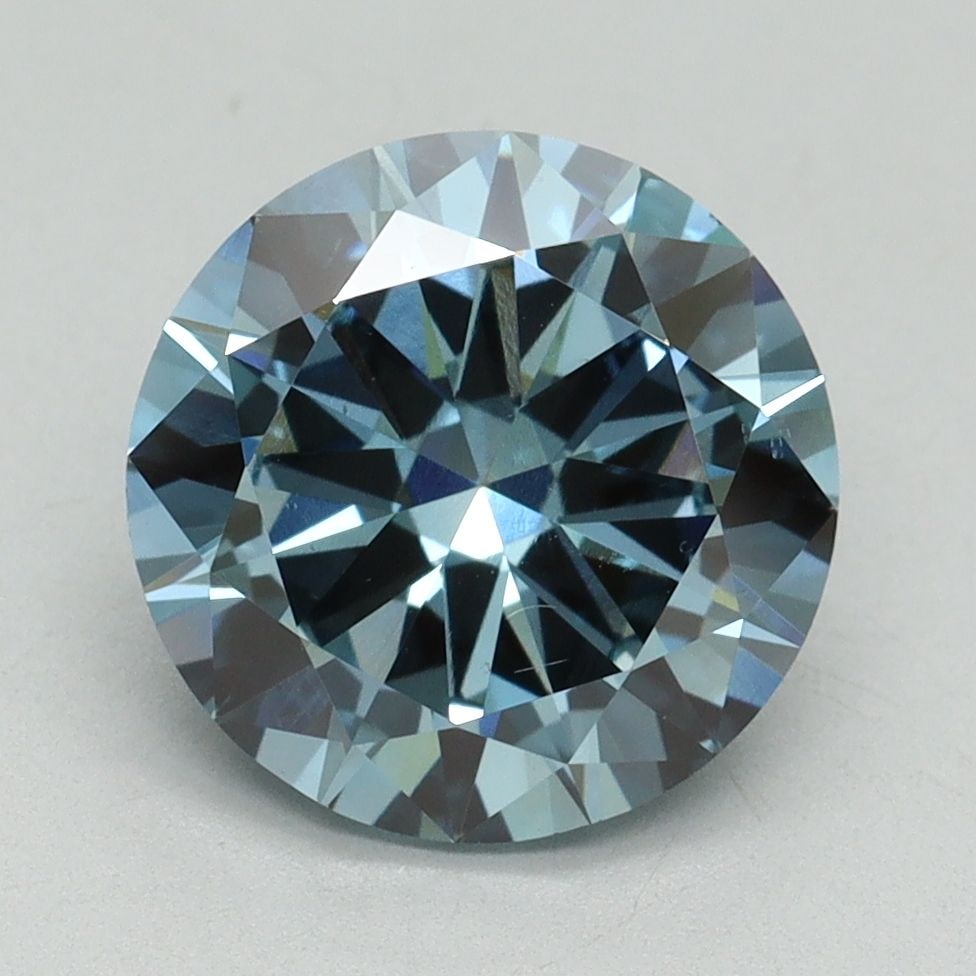 Loose Diamond - ROUND 3.0ct Fancy Intense Blue VS2: Loose Diamond - ROUND 3.0ct Fancy Intense Blue VS2 Source: This is a real non-mined Diamond that has been grown in a lab Shape: ROUND Carats: 3.0 Color: Fancy Intense Blue Certification: IGI Video: