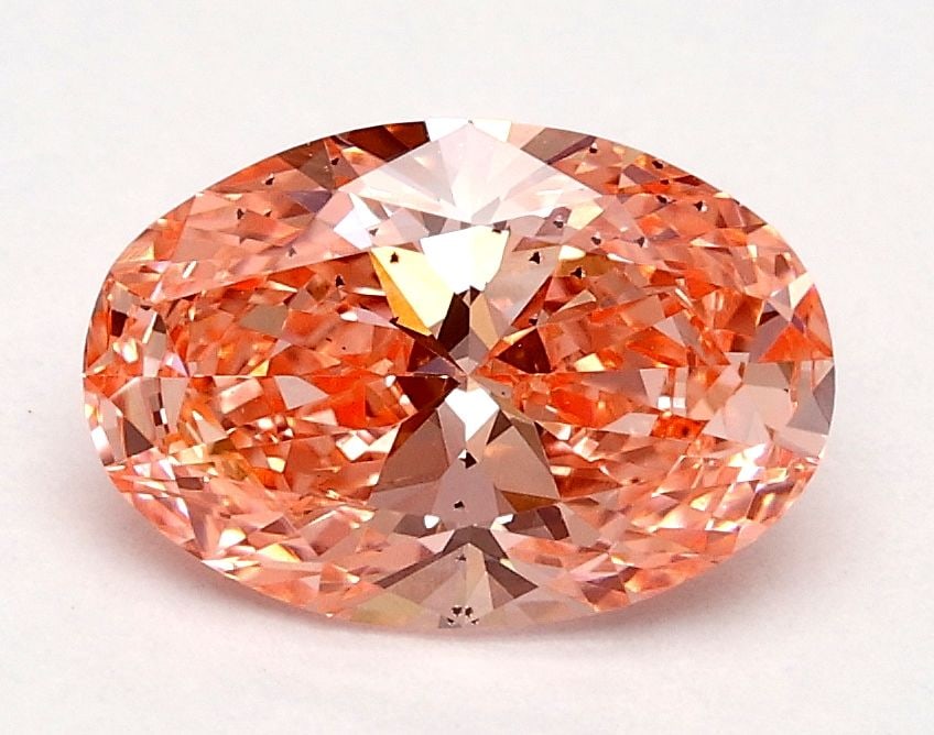 Loose Diamond - OVAL 1.01ct Fancy Vivid Pink SI1: Loose Diamond - OVAL 1.01ct Fancy Vivid Pink SI1 Source: This is a real non-mined Diamond that has been grown in a lab Shape: OVAL Carats: 1.01 Color: Fancy Vivid Pink Certification: IGI Video: