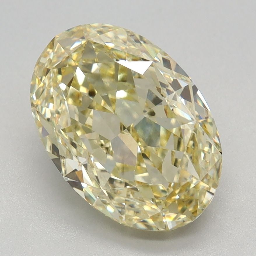 Loose Diamond - OVAL 2.08ct Fancy Intense Yellow VS1: Loose Diamond - OVAL 2.08ct Fancy Intense Yellow VS1 Source: This is a real non-mined Diamond that has been grown in a lab Shape: OVAL Carats: 2.08 Color: Fancy Intense Yellow Certification: IGI Video