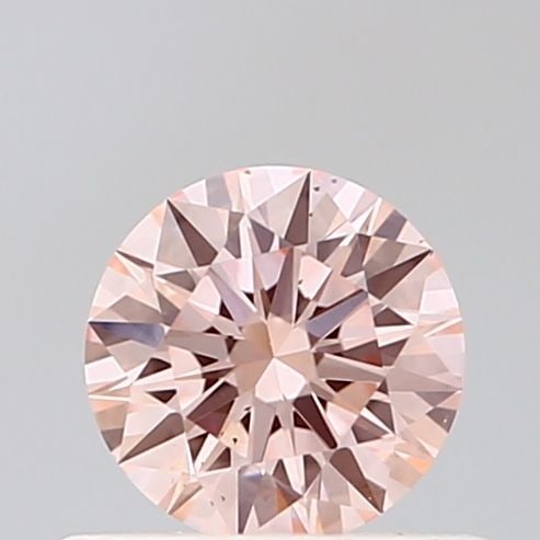 Ideal Loose Diamond - ROUND 0.52ct Fancy Pink VS2: Ideal Loose Diamond - ROUND 0.52ct Fancy Pink VS2 Source: This is a real non-mined Diamond that has been grown in a lab Shape: ROUND Carats: 0.52 Color: Fancy Pink Certification: IGI Video: Video