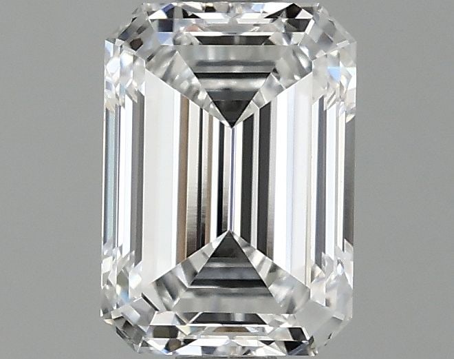 Loose Diamond - EMERALD 1.1ct E VVS2: Loose Diamond - EMERALD 1.1ct E VVS2 Source: This is a real non-mined Diamond that has been grown in a lab Shape: EMERALD Carats: 1.1 Color: E Clarity: VVS2 Certification: IGI Video: