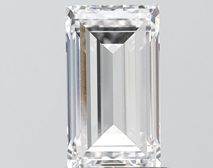 Loose Diamond - BAGUETTE 1.34ct D VVS1: Loose Diamond - BAGUETTE 1.34ct D VVS1 Source: This is a real non-mined Diamond that has been grown in a lab Shape: BAGUETTE Carats: 1.34 Color: D Clarity: VVS1 Certification: IGI Video: