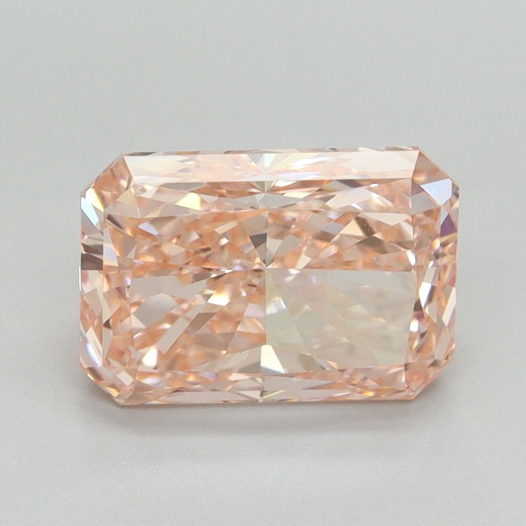 Loose Diamond - RADIANT 3.19ct Fancy Vivid Pink VVS2: Loose Diamond - RADIANT 3.19ct Fancy Vivid Pink VVS2 Source: This is a real non-mined Diamond that has been grown in a lab Shape: RADIANT Carats: 3.19 Color: Fancy Vivid Pink Certification: IGI Video: