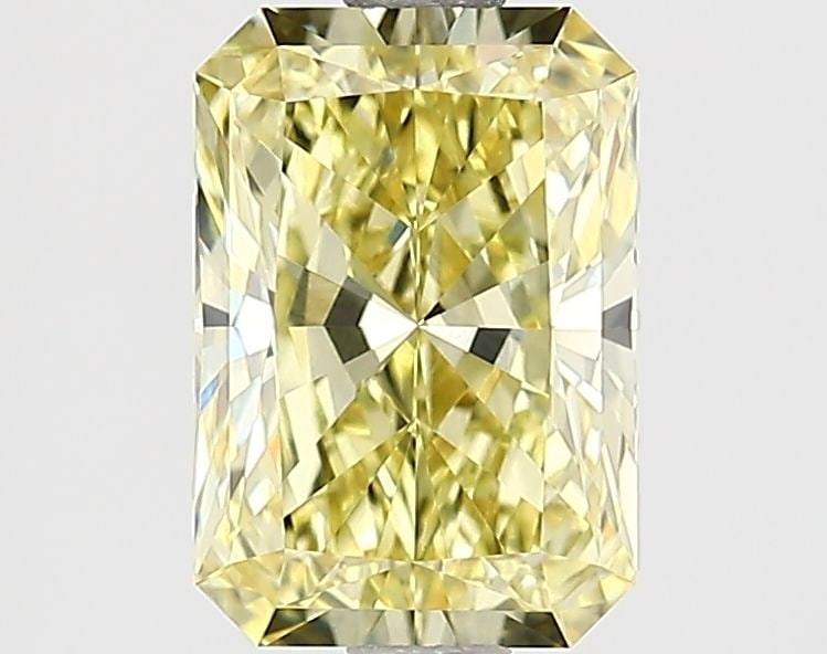 Loose Diamond - RADIANT 1.61ct Fancy Intense Yellow VVS2: Loose Diamond - RADIANT 1.61ct Fancy Intense Yellow VVS2 Source: This is a real non-mined Diamond that has been grown in a lab Shape: RADIANT Carats: 1.61 Color: Fancy Intense Yellow Certification: