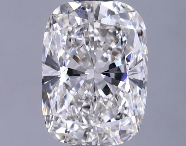 Loose Diamond - CUSHION BRILLIANT 1.36ct F VVS2: Loose Diamond - CUSHION BRILLIANT 1.36ct F VVS2 Source: This is a real non-mined Diamond that has been grown in a lab Shape: CUSHION BRILLIANT Carats: 1.36 Color: F Clarity: VVS2 Certification: IGI Vi