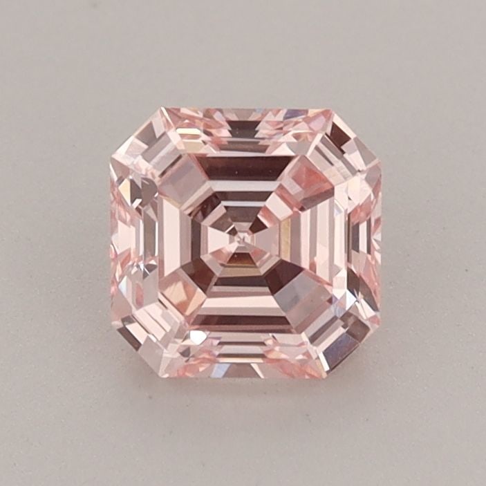 Loose Diamond - ASSCHER 0.79ct Fancy Intense Pink VVS2: Loose Diamond - ASSCHER 0.79ct Fancy Intense Pink VVS2 Source: This is a real non-mined Diamond that has been grown in a lab Shape: ASSCHER Carats: 0.79 Color: Fancy Intense Pink Certification: IGI Vi