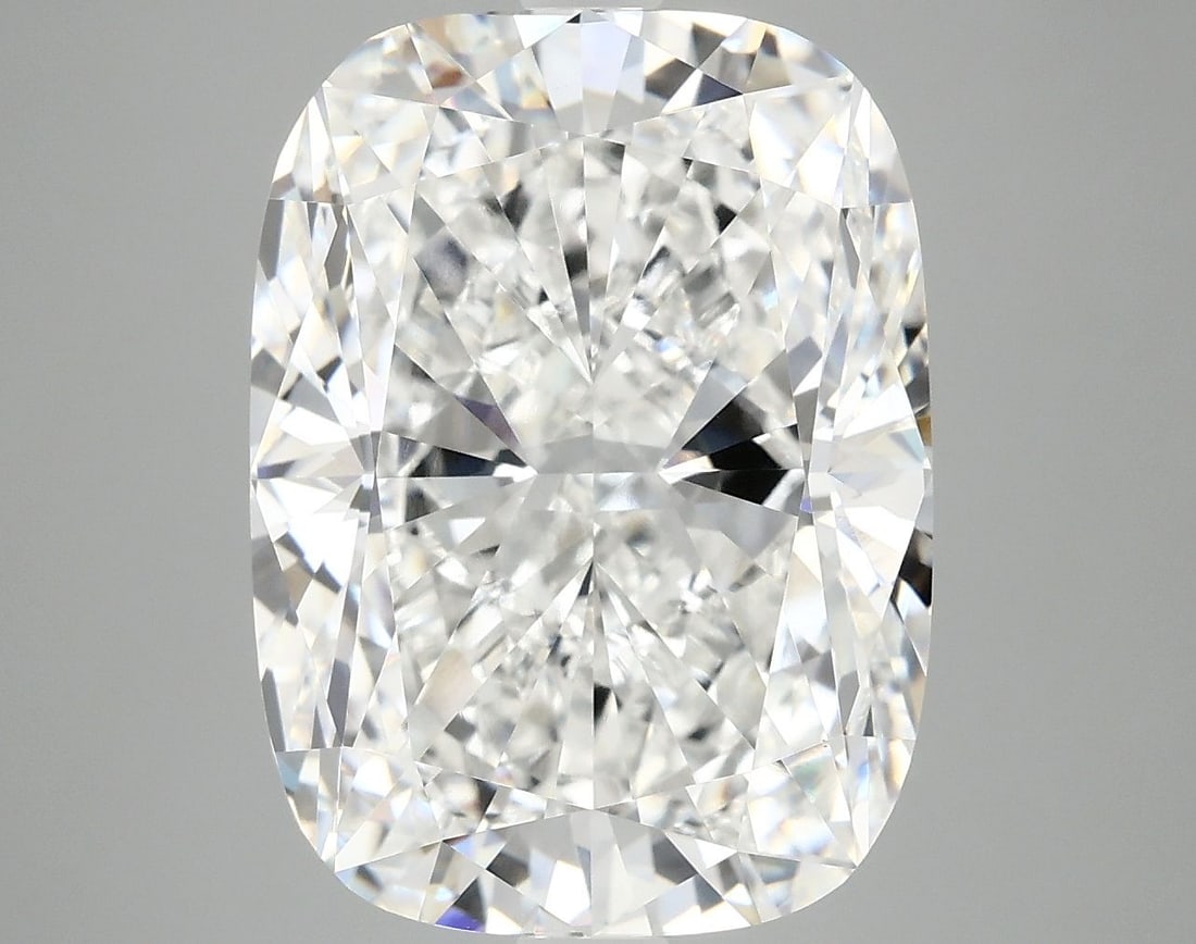 Loose Diamond - CUSHION MODIFIED 9.25ct E VVS2: Loose Diamond - CUSHION MODIFIED 9.25ct E VVS2 Source: This is a real non-mined Diamond that has been grown in a lab Shape: CUSHION MODIFIED Carats: 9.25 Color: E Clarity: VVS2 Certification: IGI Vide