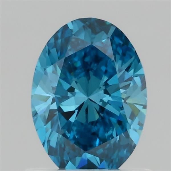 Loose Diamond - OVAL 0.85ct Fancy Vivid Blue VS1: Loose Diamond - OVAL 0.85ct Fancy Vivid Blue VS1 Source: This is a real non-mined Diamond that has been grown in a lab Shape: OVAL Carats: 0.85 Color: Fancy Vivid Blue Certification: IGI Video:
