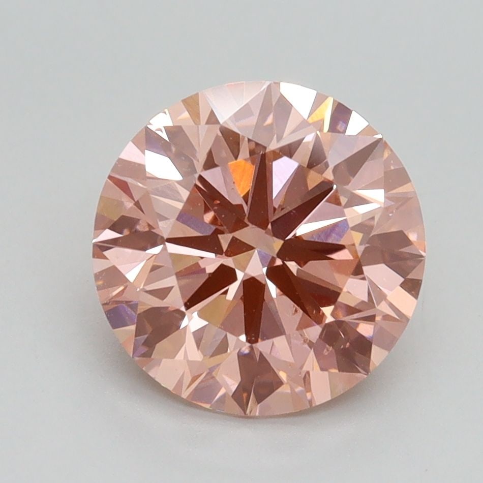 Ideal Loose Diamond - ROUND 2.5ct Fancy Intense Pink SI1: Ideal Loose Diamond - ROUND 2.5ct Fancy Intense Pink SI1 Source: This is a real non-mined Diamond that has been grown in a lab Shape: ROUND Carats: 2.5 Color: Fancy Intense Pink Certification: IGI Vid