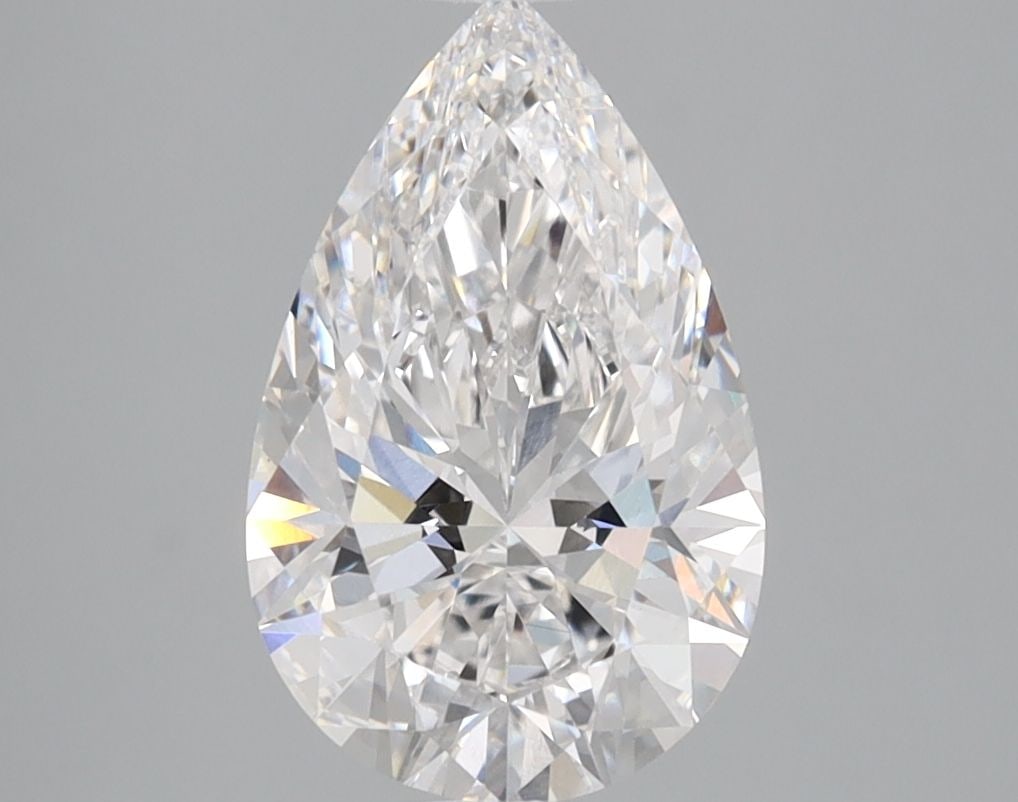 Loose Diamond - PEAR 2.01ct D VVS2: Loose Diamond - PEAR 2.01ct D VVS2 Source: This is a real non-mined Diamond that has been grown in a lab Shape: PEAR Carats: 2.01 Color: D Clarity: VVS2 Certification: IGI Video: