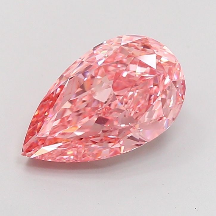 Loose Diamond - PEAR 4.01ct Fancy Vivid Pink VS1: Loose Diamond - PEAR 4.01ct Fancy Vivid Pink VS1 Source: This is a real non-mined Diamond that has been grown in a lab Shape: PEAR Carats: 4.01 Color: Fancy Vivid Pink Certification: IGI Video: