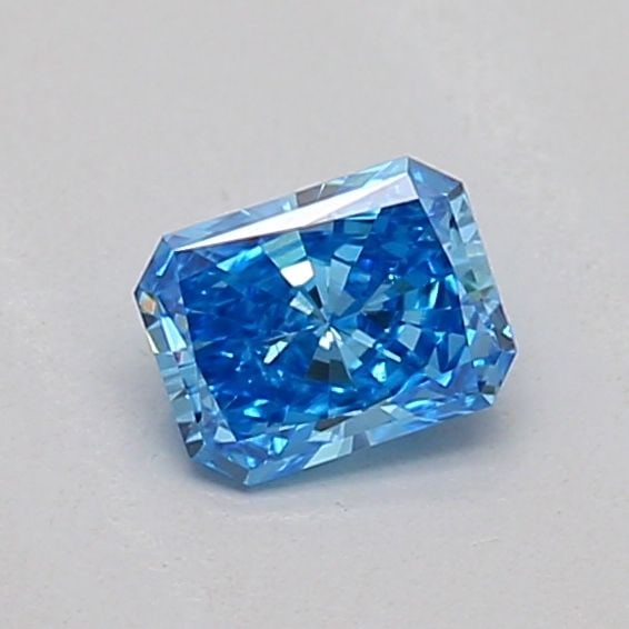 Loose Diamond - RADIANT 0.21ct Fancy Vivid Blue VS1: Loose Diamond - RADIANT 0.21ct Fancy Vivid Blue VS1 Source: This is a real non-mined Diamond that has been grown in a lab Shape: RADIANT Carats: 0.21 Color: Fancy Vivid Blue Certification: IGI Video:
