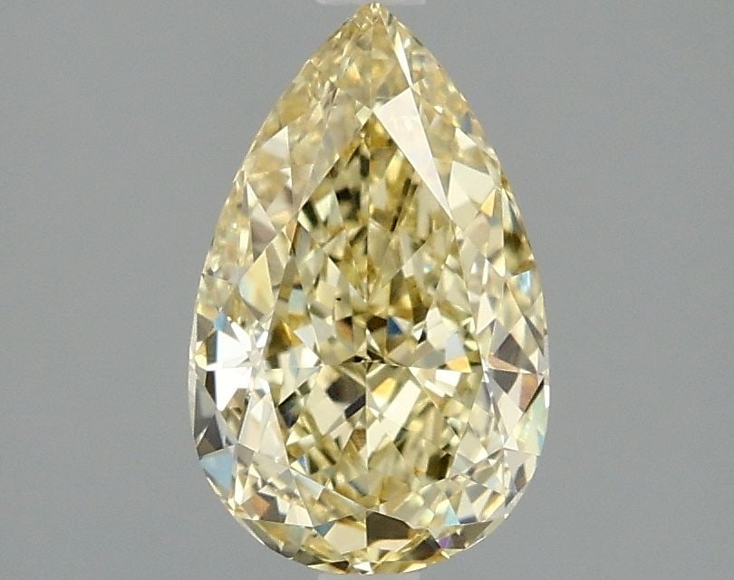 Loose Diamond - PEAR 1.58ct Fancy Intense Yellow VS1: Loose Diamond - PEAR 1.58ct Fancy Intense Yellow VS1 Source: This is a real non-mined Diamond that has been grown in a lab Shape: PEAR Carats: 1.58 Color: Fancy Intense Yellow Certification: IGI Video