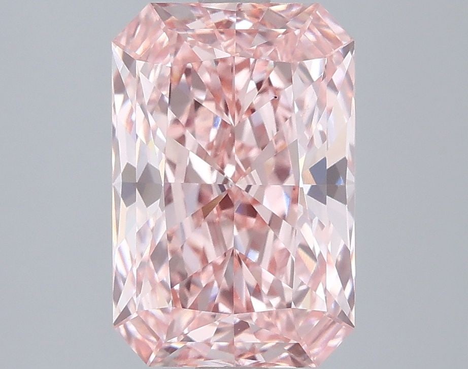 Loose Diamond - RADIANT 3.04ct Fancy Vivid Pink VS1: Loose Diamond - RADIANT 3.04ct Fancy Vivid Pink VS1 Source: This is a real non-mined Diamond that has been grown in a lab Shape: RADIANT Carats: 3.04 Color: Fancy Vivid Pink Certification: IGI Video: