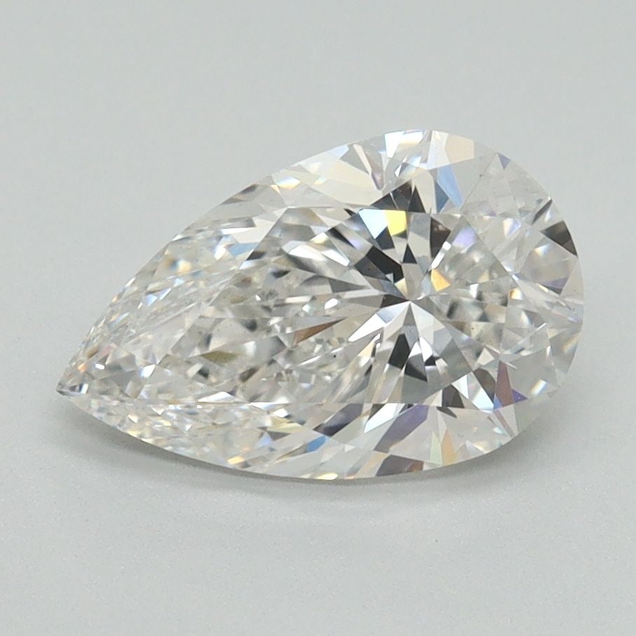 Loose Diamond - PEAR 1.69ct E VS2: Loose Diamond - PEAR 1.69ct E VS2 Source: This is a real non-mined Diamond that has been grown in a lab Shape: PEAR Carats: 1.69 Color: E Clarity: VS2 Certification: NONE Video: Video Link Additional
