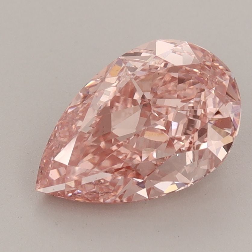 Loose Diamond - PEAR 2.12ct Fancy Vivid Pink VS1: Loose Diamond - PEAR 2.12ct Fancy Vivid Pink VS1 Source: This is a real non-mined Diamond that has been grown in a lab Shape: PEAR Carats: 2.12 Color: Fancy Vivid Pink Certification: IGI Video: