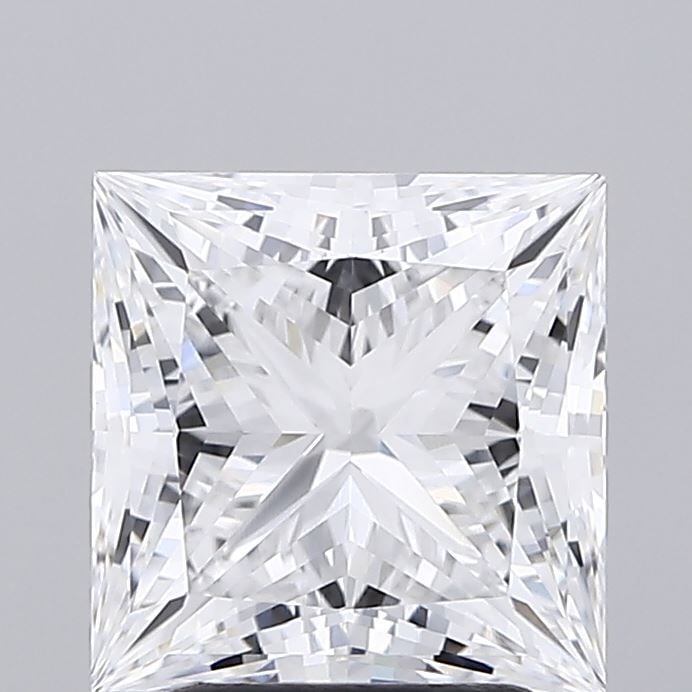 Loose Diamond - PRINCESS 2.76ct D VVS2: Loose Diamond - PRINCESS 2.76ct D VVS2 Source: This is a real non-mined Diamond that has been grown in a lab Shape: PRINCESS Carats: 2.76 Color: D Clarity: VVS2 Certification: GIA Video: