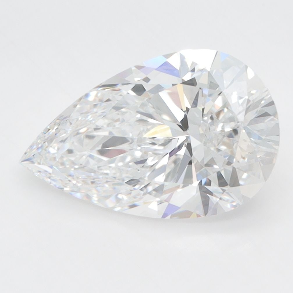 Loose Diamond - PEAR 3.01ct D VVS2: Loose Diamond - PEAR 3.01ct D VVS2 Source: This is a real non-mined Diamond that has been grown in a lab Shape: PEAR Carats: 3.01 Color: D Clarity: VVS2 Certification: GIA Video: