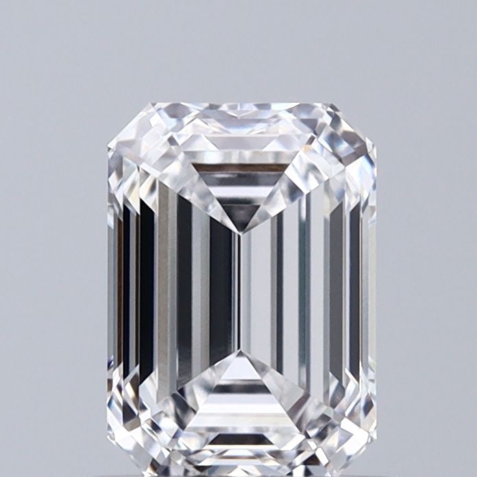 Loose Diamond - EMERALD 1.01ct D VVS1: Loose Diamond - EMERALD 1.01ct D VVS1 Source: This is a real non-mined Diamond that has been grown in a lab Shape: EMERALD Carats: 1.01 Color: D Clarity: VVS1 Certification: IGI Video: