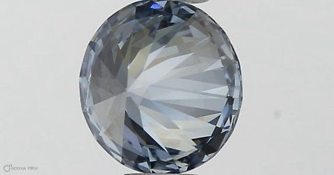 Loose Diamond - ROUND 0.5ct Fancy Vivid Blue VVS1: Loose Diamond - ROUND 0.5ct Fancy Vivid Blue VVS1 Source: This is a real non-mined Diamond that has been grown in a lab Shape: ROUND Carats: 0.5 Color: Fancy Vivid Blue Certification: IGI Video: