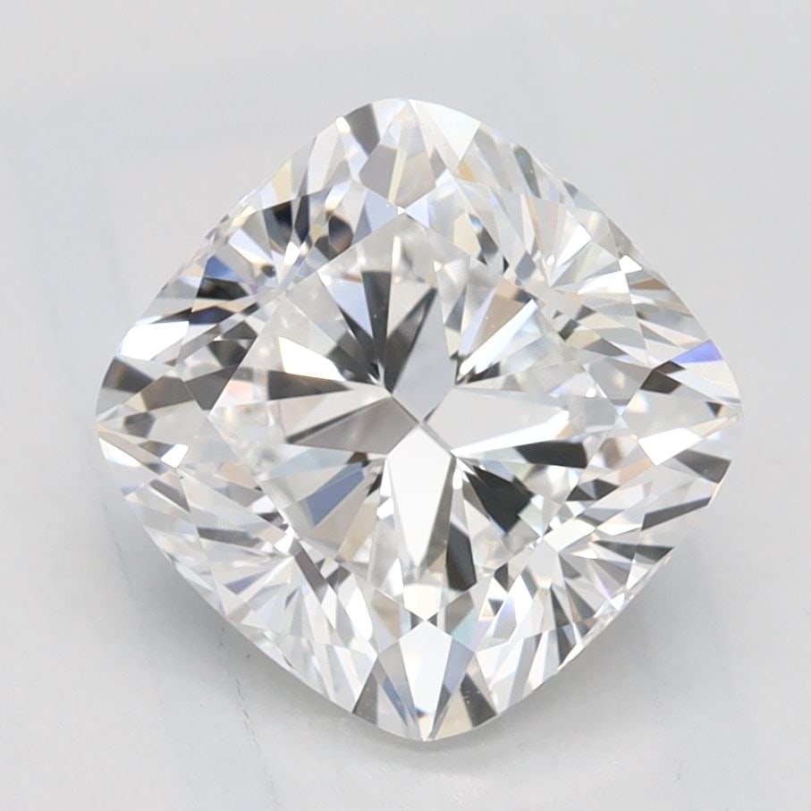 Loose Diamond - CUSHION MODIFIED 2.02ct D VVS1: Loose Diamond - CUSHION MODIFIED 2.02ct D VVS1 Source: This is a real non-mined Diamond that has been grown in a lab Shape: CUSHION MODIFIED Carats: 2.02 Color: D Clarity: VVS1 Certification: IGI Vide