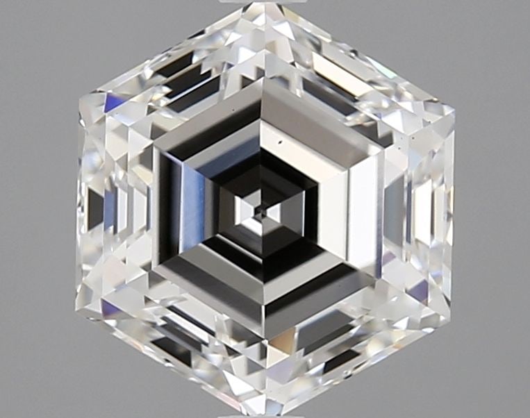 Loose Diamond - HEXAGONAL 2.34ct F VS1: Loose Diamond - HEXAGONAL 2.34ct F VS1 Source: This is a real non-mined Diamond that has been grown in a lab Shape: HEXAGONAL Carats: 2.34 Color: F Clarity: VS1 Certification: IGI Video: