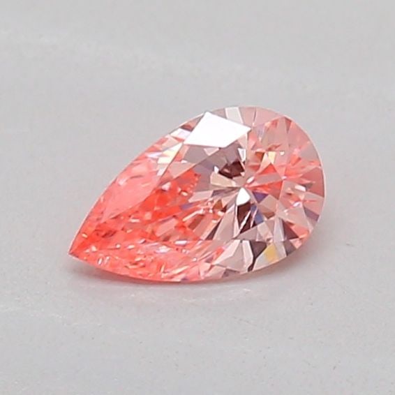 Loose Diamond - PEAR 0.18ct Fancy Vivid Pink SI1: Loose Diamond - PEAR 0.18ct Fancy Vivid Pink SI1 Source: This is a real non-mined Diamond that has been grown in a lab Shape: PEAR Carats: 0.18 Color: Fancy Vivid Pink Certification: IGI Video: