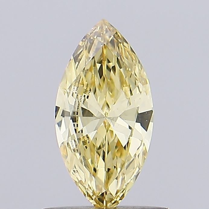 Loose Diamond - MARQUISE 0.58ct Fancy Intense Yellow VS1: Loose Diamond - MARQUISE 0.58ct Fancy Intense Yellow VS1 Source: This is a real non-mined Diamond that has been grown in a lab Shape: MARQUISE Carats: 0.58 Color: Fancy Intense Yellow Certification: I