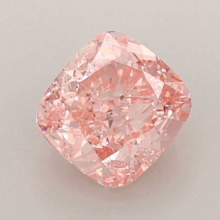 Loose Diamond - CUSHION BRILLIANT 1.54ct Fancy Vivid Pink VS1: Loose Diamond - CUSHION BRILLIANT 1.54ct Fancy Vivid Pink VS1 Source: This is a real non-mined Diamond that has been grown in a lab Shape: CUSHION BRILLIANT Carats: 1.54 Color: Fancy Vivid Pink Certif