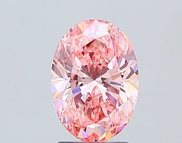 Loose Diamond - OVAL 2.01ct Fancy Vivid Pink VVS2: Loose Diamond - OVAL 2.01ct Fancy Vivid Pink VVS2 Source: This is a real non-mined Diamond that has been grown in a lab Shape: OVAL Carats: 2.01 Color: Fancy Vivid Pink Certification: IGI Video: