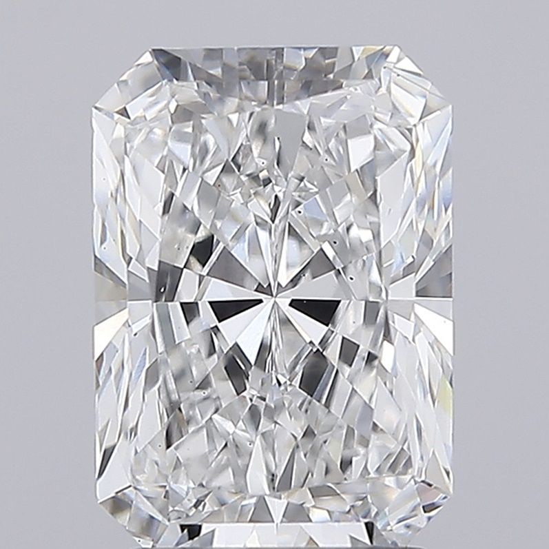 Loose Diamond - RADIANT 3.07ct E VS2: Loose Diamond - RADIANT 3.07ct E VS2 Source: This is a real non-mined Diamond that has been grown in a lab Shape: RADIANT Carats: 3.07 Color: E Clarity: VS2 Certification: IGI Video: