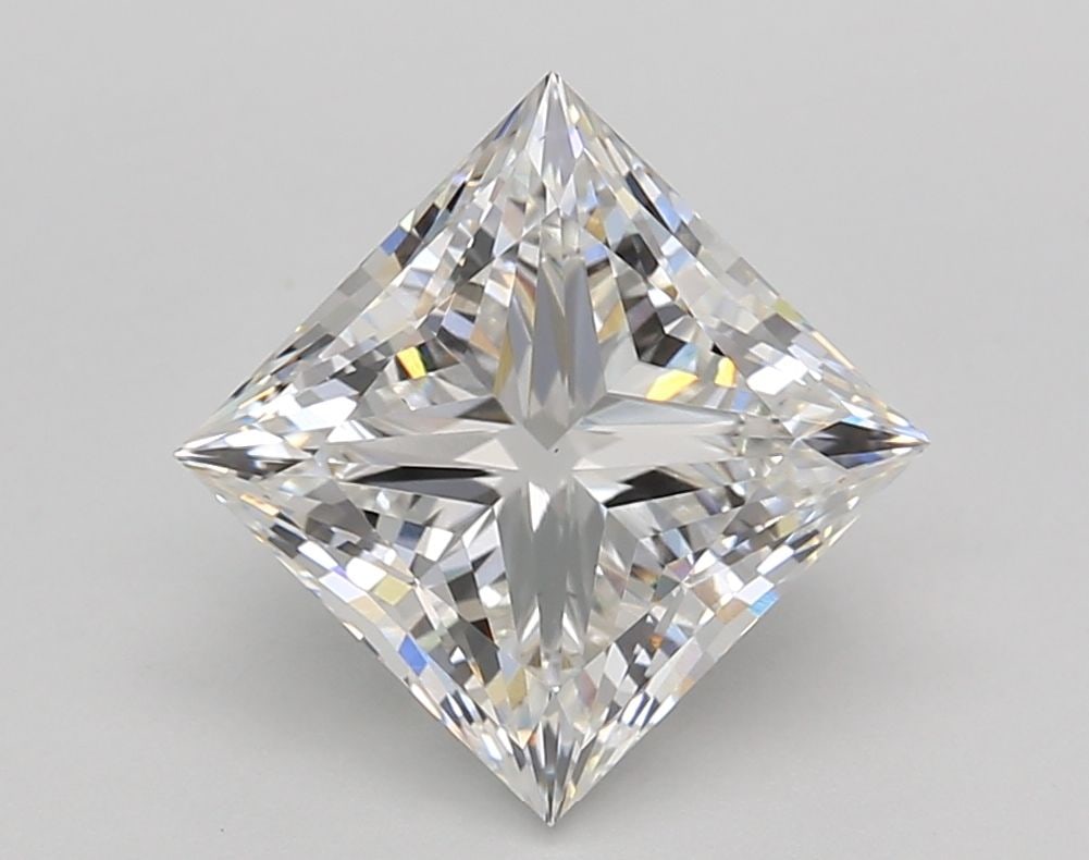 Loose Diamond - PRINCESS 2.72ct F VS1: Loose Diamond - PRINCESS 2.72ct F VS1 Source: This is a real non-mined Diamond that has been grown in a lab Shape: PRINCESS Carats: 2.72 Color: F Clarity: VS1 Certification: IGI Video: