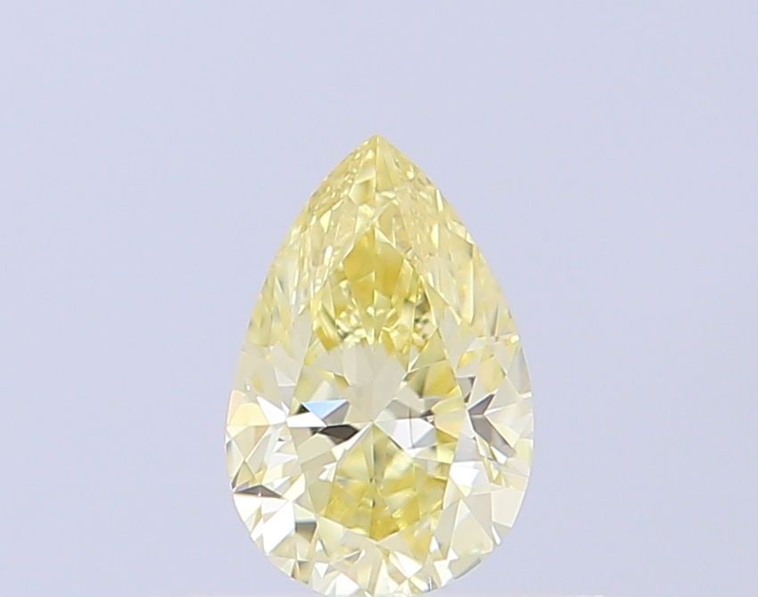 Loose Diamond - PEAR 0.49ct Fancy Yellow VS1: Loose Diamond - PEAR 0.49ct Fancy Yellow VS1 Source: This is a real non-mined Diamond that has been grown in a lab Shape: PEAR Carats: 0.49 Color: Fancy Yellow Certification: NONE Additional images av