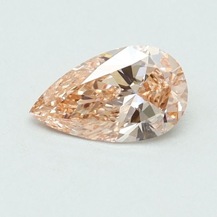 Loose Diamond - PEAR 0.4ct Fancy Orangey Pink VS1: Loose Diamond - PEAR 0.4ct Fancy Orangey Pink VS1 Source: This is a real non-mined Diamond that has been grown in a lab Shape: PEAR Carats: 0.4 Color: Fancy Orangey Pink Certification: IGI Video: