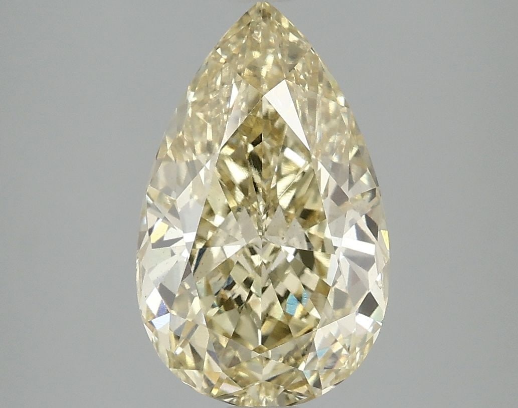Loose Diamond - PEAR 3.01ct Fancy Intense Yellow VS2: Loose Diamond - PEAR 3.01ct Fancy Intense Yellow VS2 Source: This is a real non-mined Diamond that has been grown in a lab Shape: PEAR Carats: 3.01 Color: Fancy Intense Yellow Certification: IGI Video